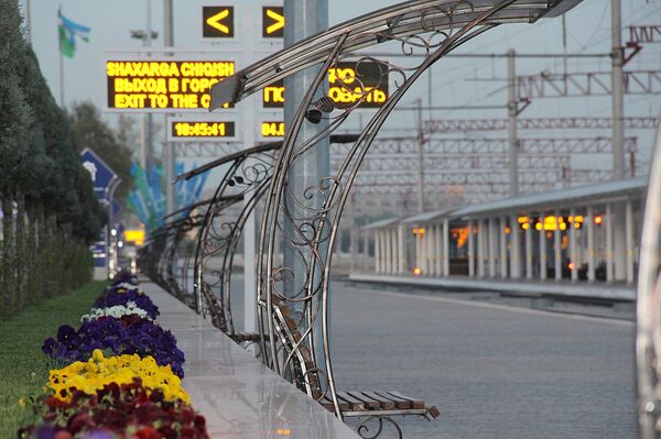 Вокзал Ташкент-Южный после реконструкции - Sputnik Узбекистан