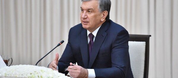 Президент Узбекистана Шавкат Мирзиёев Президент Узбекистана Шавкат Мирзиёев - Sputnik Ўзбекистон