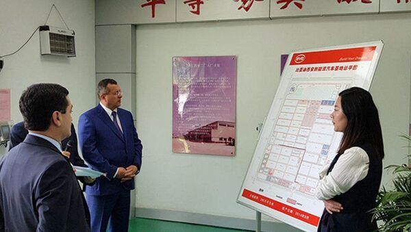 Делегация Самаркандской области совершила визит в Китай - Sputnik Ўзбекистон