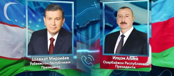 Shavkat Mirziyoyev priglasil Ilxoma Aliyeva v Uzbekistan - Sputnik O‘zbekiston