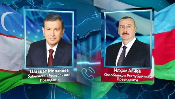 Shavkat Mirziyoyev priglasil Ilxoma Aliyeva v Uzbekistan - Sputnik O‘zbekiston