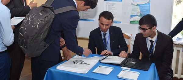 Международная выставка-ярмарка Российское образование: Душанбе-2018 - Sputnik Узбекистан