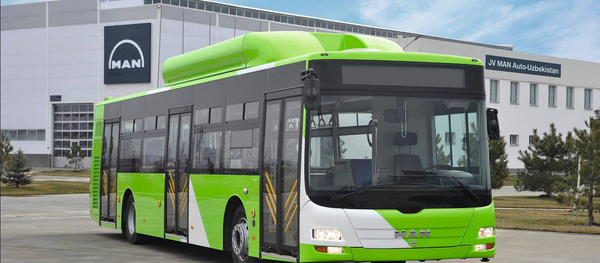 Низкопольный автобус большой вместимости MAN - Sputnik Узбекистан
