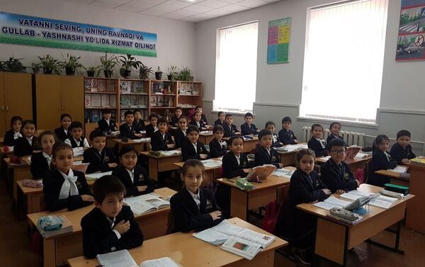 Ученики школы №91 Ташкента - Sputnik Узбекистан