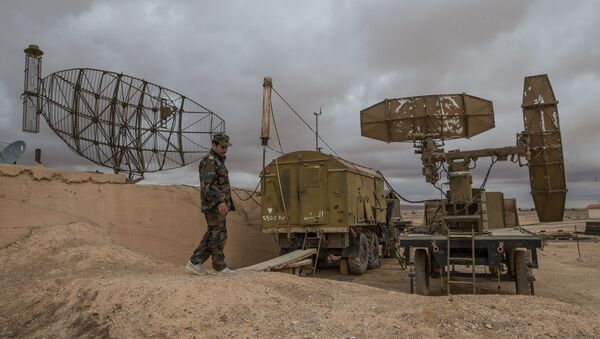 База ВВС сирийской армии в провинции Хомс - Sputnik Ўзбекистон