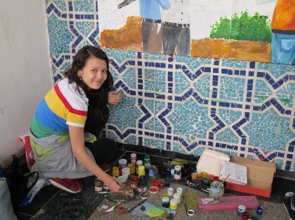 В Ташкенте стартовал фестиваль изобразительного и прикладного искусства В Ташкенте стартовал фестиваль изобразительного и прикладного искусства - Sputnik Узбекистан