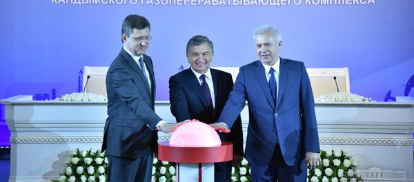 Открытие Кандымского ГПЗ - Sputnik Узбекистан