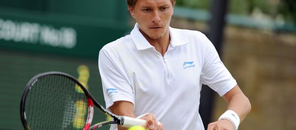 Узбекский теннисист Денис Истомин Узбекский теннисист Денис Истомин - Sputnik Узбекистан