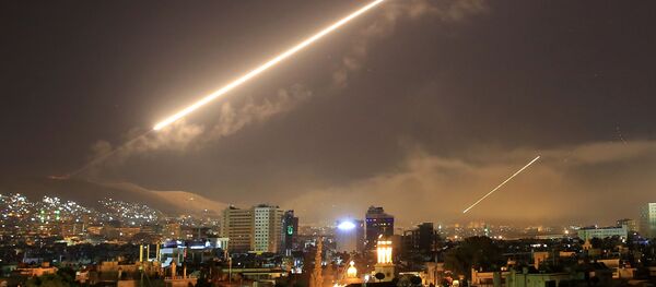 Ракетный удар США по Дамаску, Сирия Ракетный удар США по Дамаску, Сирия - Sputnik Узбекистан