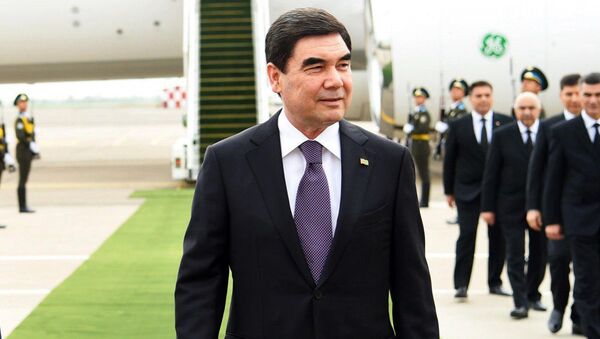 Прибытие главы Туркменистана в Ташкент - Sputnik Узбекистан