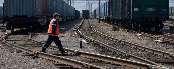 Крупнейшая припортовая ж/д станция Дальневосточной железной дороги Находка - Восточная - Sputnik Узбекистан