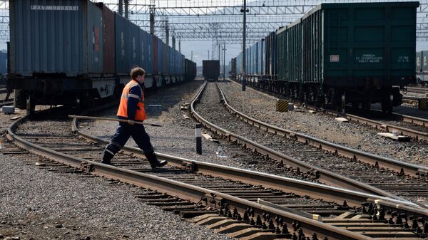 Крупнейшая припортовая ж/д станция Дальневосточной железной дороги Находка - Восточная - Sputnik Узбекистан
