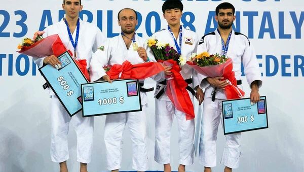 Парадзюдоисты Узбекистана завоевали семь медалей на Кубке мира - Sputnik Ўзбекистон