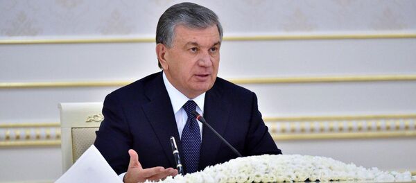 Президент Узбекистана Шавкат Мирзиёев Президент Узбекистана Шавкат Мирзиёев - Sputnik Ўзбекистон
