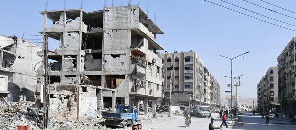 Ситуация в сирийском городе Дума - Sputnik Узбекистан