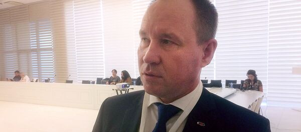 Представитель государственной корпорации по космической деятельности Роскосмос в Центральной Азии Анатолий Красников - Sputnik Узбекистан