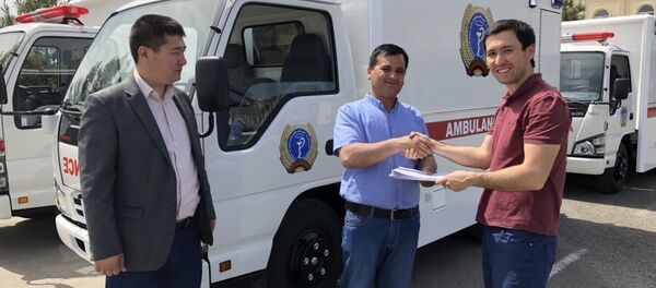 Реанимобили в Афганистан - Sputnik Узбекистан