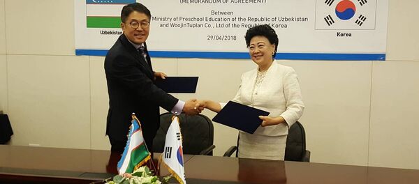 Южнокорейцы помогут Узбекистану в создании контента для дошкольников Южнокорейцы помогут Узбекистану в создании контента для дошкольников - Sputnik Ўзбекистон