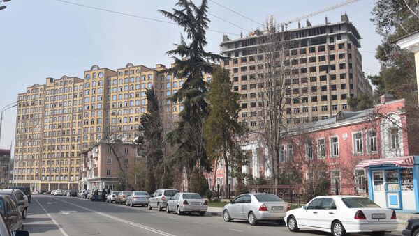 Новостройки в городе Душанбе, архивное фото - Sputnik Узбекистан