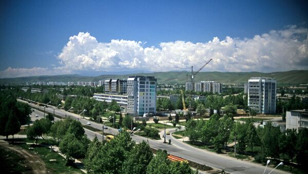Вид на город Душанбе, архивное фото - Sputnik Узбекистан