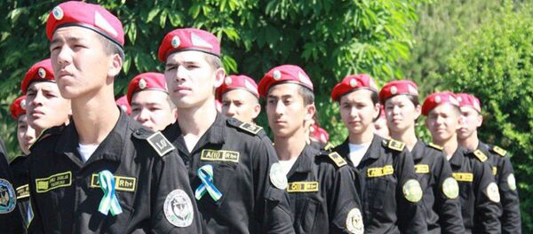 Детский военный парад в Ташкенте Детский военный парад в Ташкенте - Sputnik Ўзбекистон