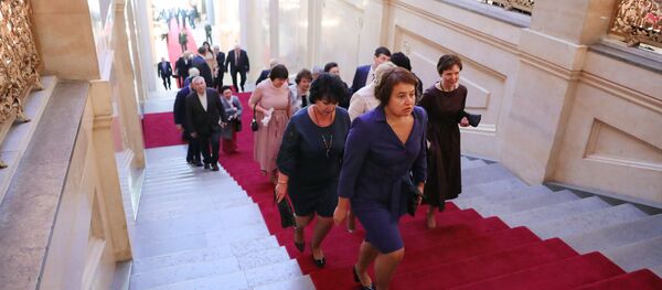 Приглашенные на церемонию инаугурации президента РФ Владимира Путина - Sputnik Узбекистан