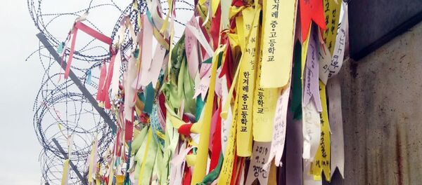 Демилитаризованная зона между Северной и Южной Кореей - Sputnik Узбекистан