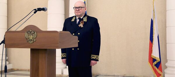 Посол РФ в Узбекистане Владимир Тюрденев на приеме в честь 9 мая Посол РФ в Узбекистане Владимир Тюрденев на приеме в честь 9 мая - Sputnik Ўзбекистон