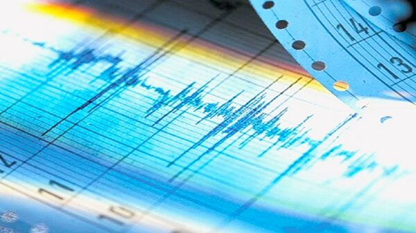 Показатели сейсмографа во время землетрясения - Sputnik Узбекистан