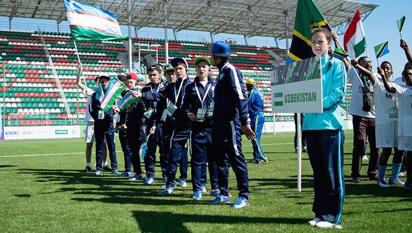 Сборная Узбекистана на турнире Будущее зависит от тебя - Sputnik Узбекистан