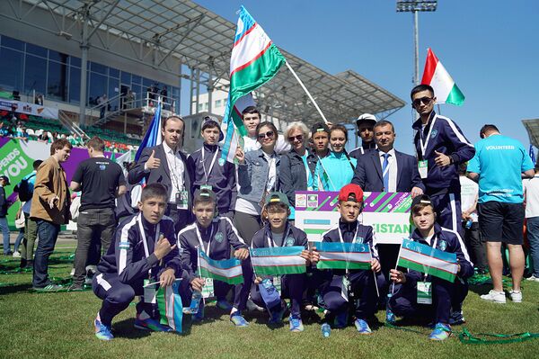 Сборная Узбекистана на турнире Будущее зависит от тебя  - Sputnik Узбекистан