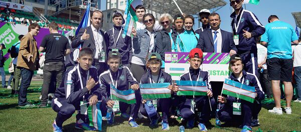 Сборная Узбекистана на турнире Будущее зависит от тебя - Sputnik Ўзбекистон