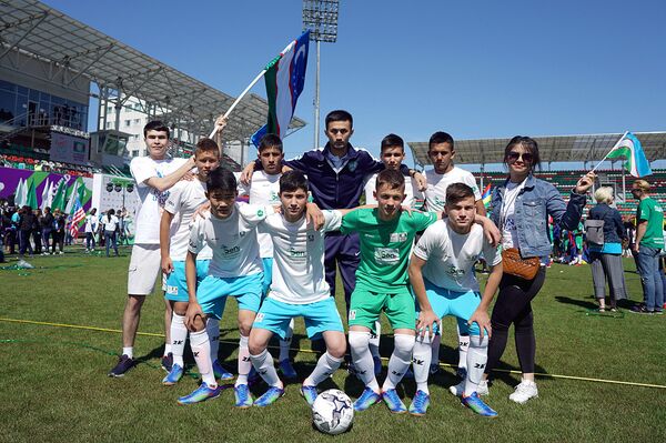 Сборная Узбекистана на турнире Будущее зависит от тебя - Sputnik Узбекистан