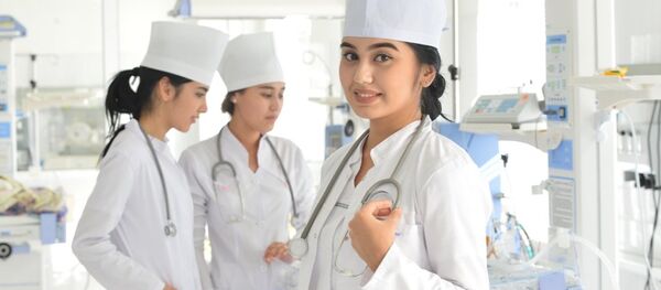 Медицинские работники Медицинские работники - Sputnik Ўзбекистон