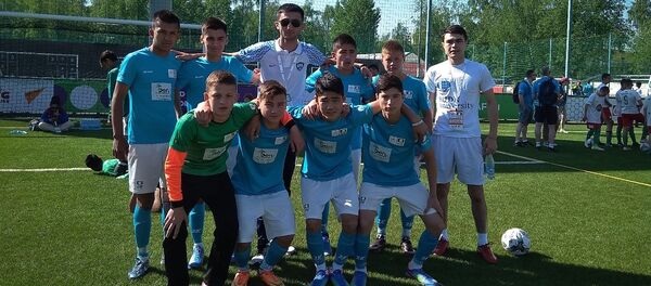 Сборная Узбекистана на Чемпионате Мира по футболу среди детей-сирот Будущее зависит от тебя - Sputnik Узбекистан