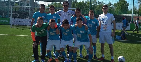 На международном турнире по футболу Будущее зависит от тебя - Sputnik Узбекистан