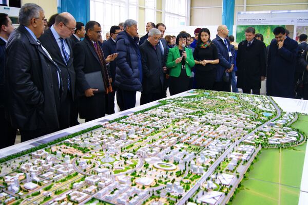 Презентация проекта Международного центра приграничного сотрудничества Хоргос Презентация проекта Международного центра приграничного сотрудничества Хоргос - Sputnik Узбекистан