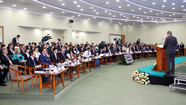 Международная конференция Китай и Узбекистан: перспективы реализации в сотрудничестве инициативы Один пояс - один путь  - Sputnik Узбекистан