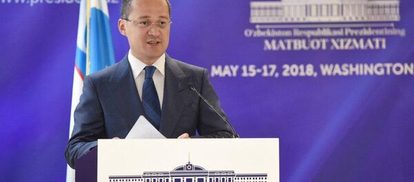 Пресс-секретарь президента Узбекистана Комил Алламжонов Пресс-секретарь президента Узбекистана Комил Алламжонов - Sputnik Ўзбекистон