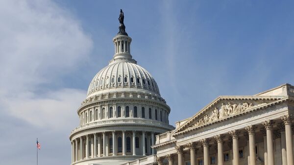 Здание Конгресса США (Капитолий) в Вашингтоне. - Sputnik Ўзбекистон