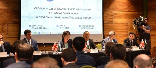 Грузино-узбекский бизнес-форум в Тбилиси - Sputnik Узбекистан