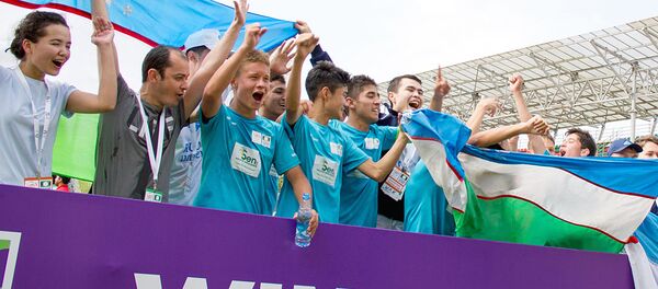 Международный турнир по футболу среди детей-сирот Будущее зависит от тебя Международный турнир по футболу среди детей-сирот Будущее зависит от тебя - Sputnik Узбекистан