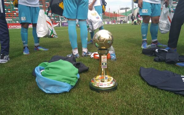 Международный турнир по футболу среди детей-сирот Будущее зависит от тебя - Sputnik Узбекистан