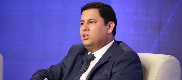 Первый заместитель председателя правления компании Узбекнефтегаз Улугбек Сайидов Первый заместитель председателя правления компании Узбекнефтегаз Улугбек Сайидов - Sputnik Ўзбекистон