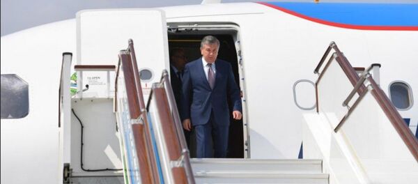 Президент Узбекистана Шавкат Мирзиёев Президент Узбекистана Шавкат Мирзиёев - Sputnik Ўзбекистон