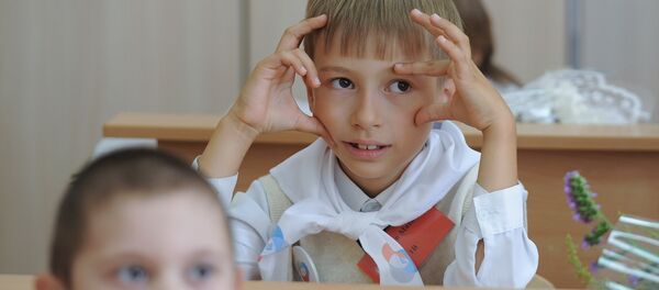 Начало учебного года в школах России - Sputnik Узбекистан