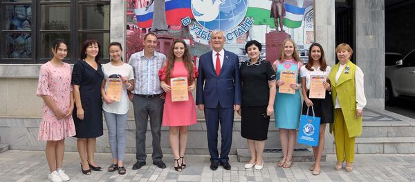 В РЦНК в Ташкенте подвели итоги конкурса по творчеству И.С. Тургенева. В РЦНК в Ташкенте подвели итоги конкурса по творчеству И.С. Тургенева. - Sputnik Узбекистан