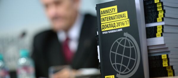 Презентация доклада Amnesty International 2016/2017 Права человека в современном мире Презентация доклада Amnesty International 2016/2017 Права человека в современном мире - Sputnik Ўзбекистон