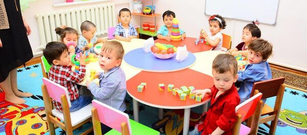 Дети в детском саду - Sputnik Узбекистан