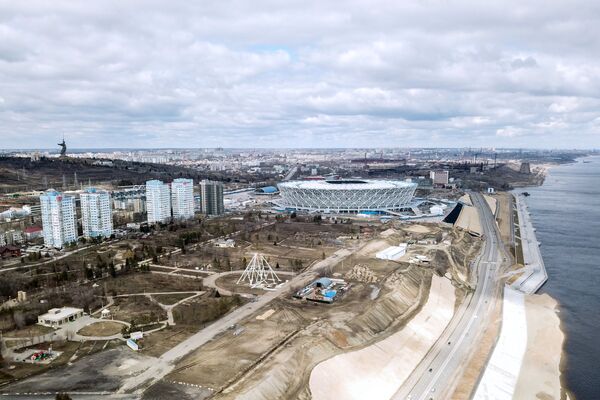 Стадион Волгоград Арена в Волгограде - Sputnik Узбекистан